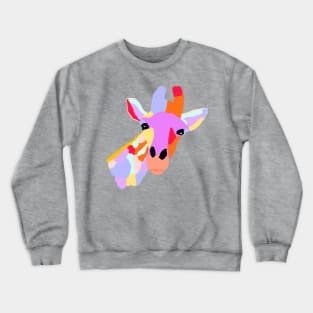 Jazzy Giraffe Crewneck Sweatshirt